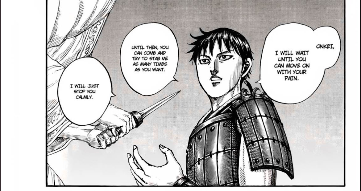 exho27's tweet photo. #kingdomspoilers #kingdom811 another great chapter, some of my favorite moments from it. Also more kaishin 🥰 https://t.co/dO6pXuIOdi