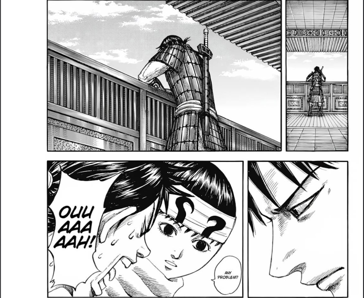 exho27's tweet photo. #kingdomspoilers #kingdom811 another great chapter, some of my favorite moments from it. Also more kaishin 🥰 https://t.co/dO6pXuIOdi