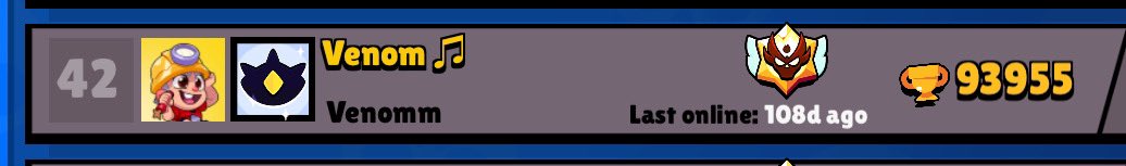 SlxxpyBS's tweet image. Took me roughly 108 days to catch up to venom. You will be missed. Rip venom