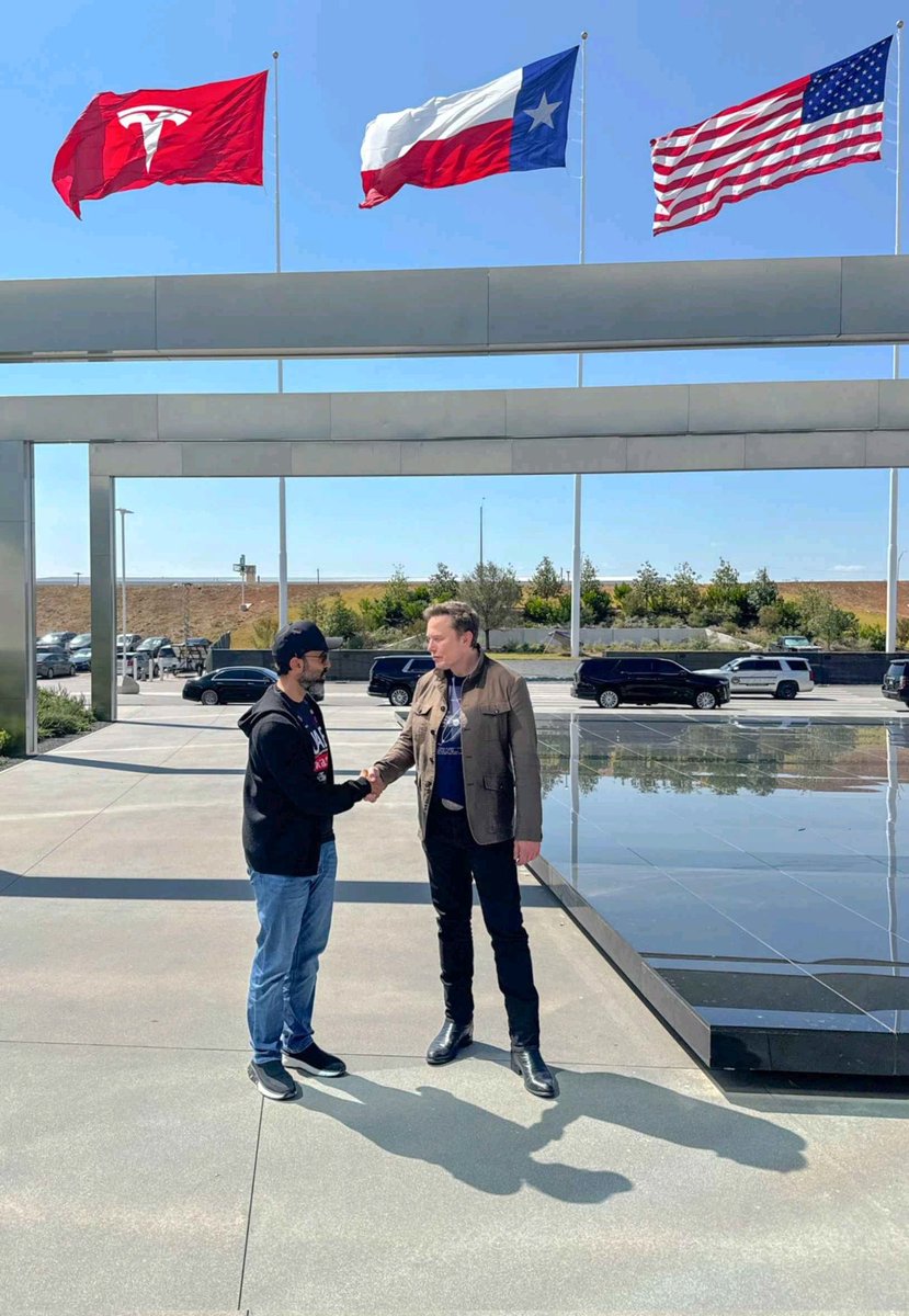 Today, we engaged in discussions with <a href="/elonmusk/">Elon Musk</a> on the latest developments in advanced technology and AI, focusing on strategies to strengthen collaborative efforts. 

Our shared ambition and vision will help to optimize resources and unlock unique opportunities presented by