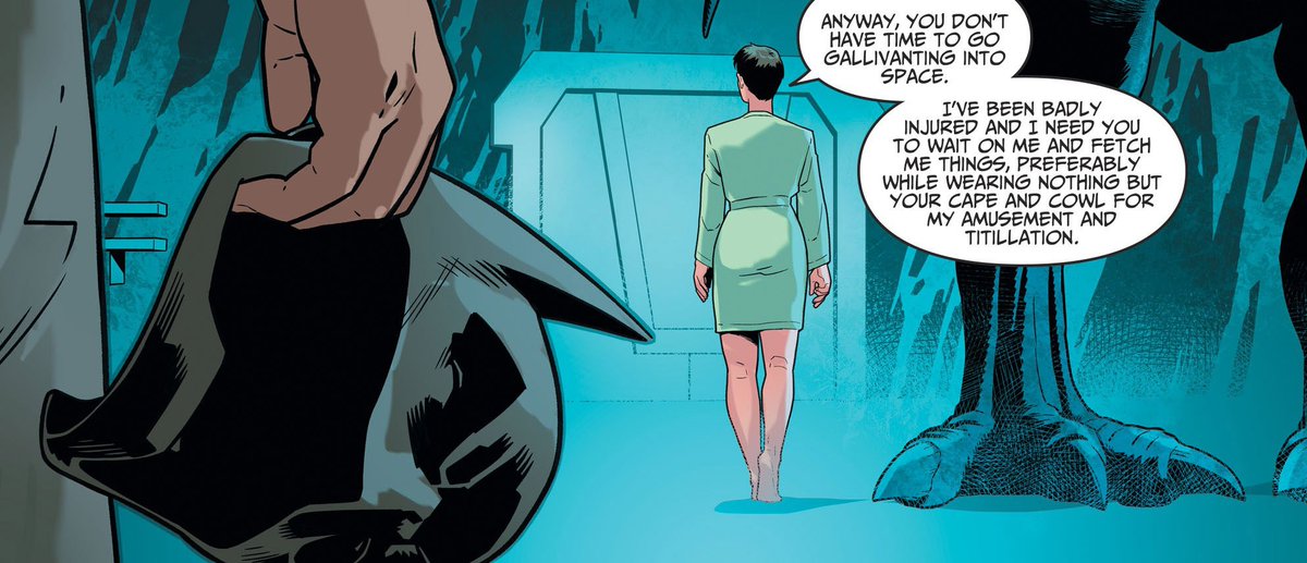 BatcatPosts's tweet photo. wouldn't mind tom taylor giving me some batcat in tec like he did in injustice 🙏🏽 https://t.co/6AH9nF1J12