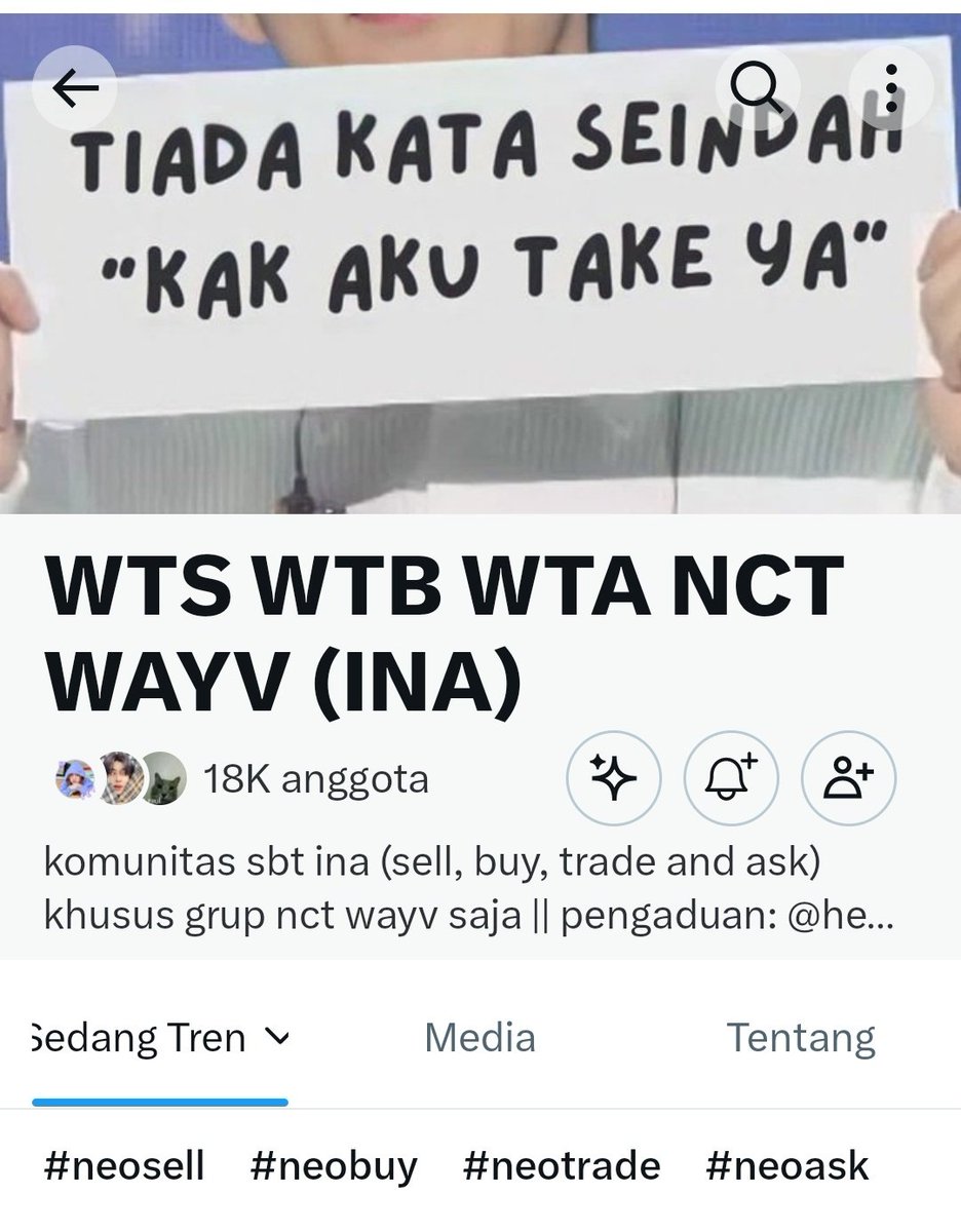Hai moots, disini ada yang join komunitas ini gak ya??