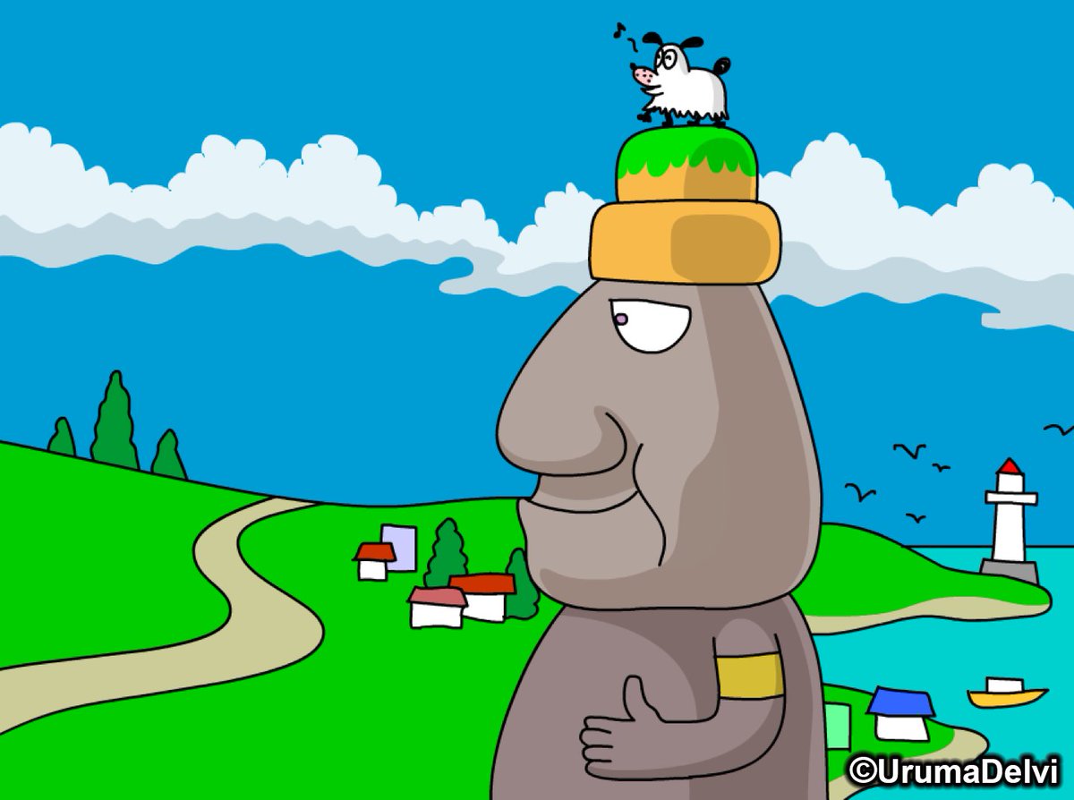 ほっと犬(6) / Hotto-ken(6)
[今日の気分 / Daily Cartoon] 2024/9/21 No.5402
urumadelvi.com/feeling/fjs/#5…