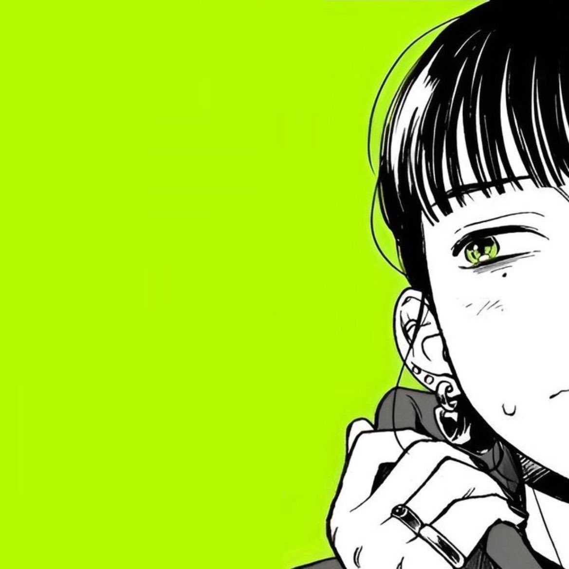 kyoruyeye's tweet image. matching lesbian yearning pfps..