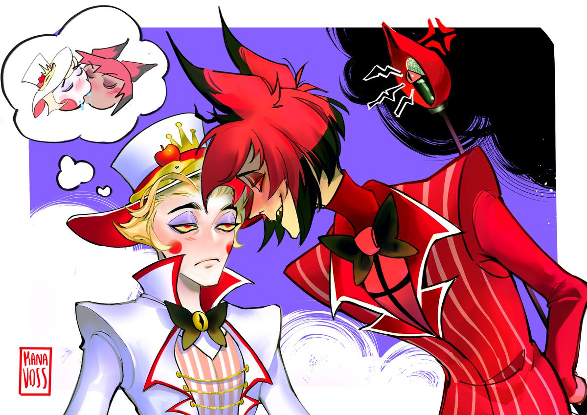 ✶Radioapple ✶
Finally sat my a$s down to finish this wip from ages ago.
(Don't drag me into this fandom again, plz 🙃)
#hazbinhotel #radioapple #appleradio #alastor #lucifer #hazbinhotelfanart #アラスター #ハズビンホテル  #📻🍎