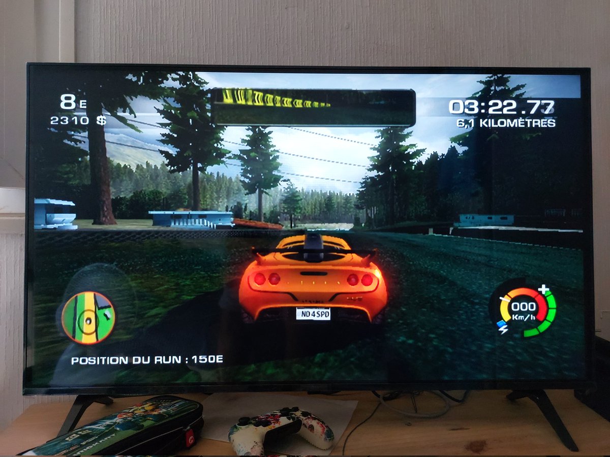 PatMiner2b's tweet image. Need for Speed: The Run version Nintendo Wii sur ma TV 4K de chez LG (43 pouces). #needforspeedtherun #needforspeed #nintendowii #nintendowiigame #nintendowiigames #wii #wiigame #wiigames #wiiwii #LG #lgtv #lgtv📺 #lgtv4k #followｍe