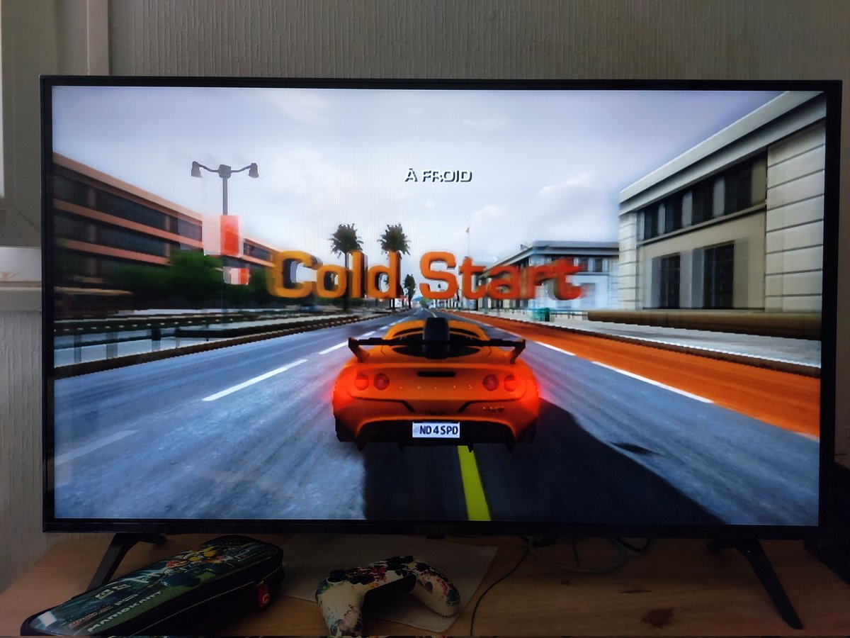 PatMiner2b's tweet image. Need for Speed: The Run version Nintendo Wii sur ma TV 4K de chez LG (43 pouces). #needforspeedtherun #needforspeed #nintendowii #nintendowiigame #nintendowiigames #wii #wiigame #wiigames #wiiwii #LG #lgtv #lgtv📺 #lgtv4k #followｍe
