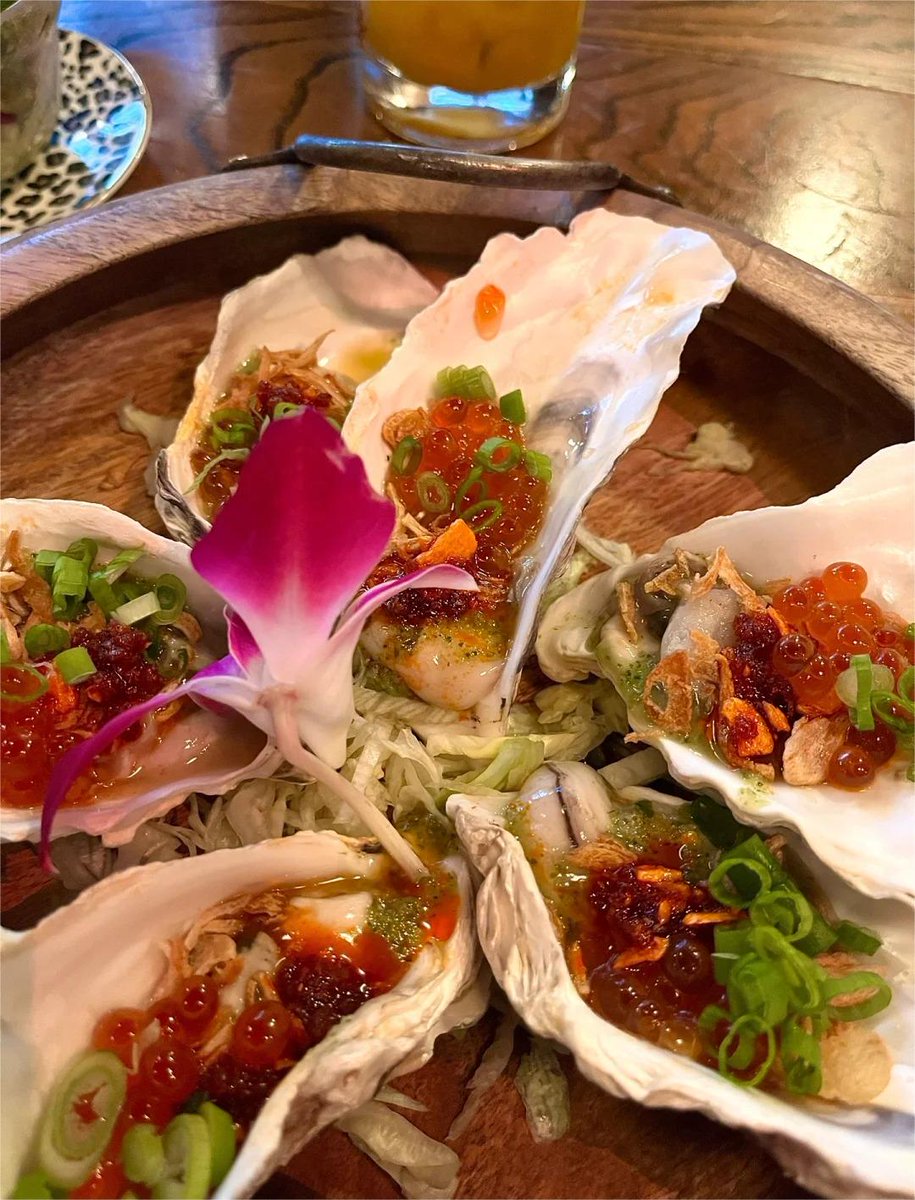 Hashyiuc's tweet image. This Thai restaurant is pretty good😍  11 Tigers