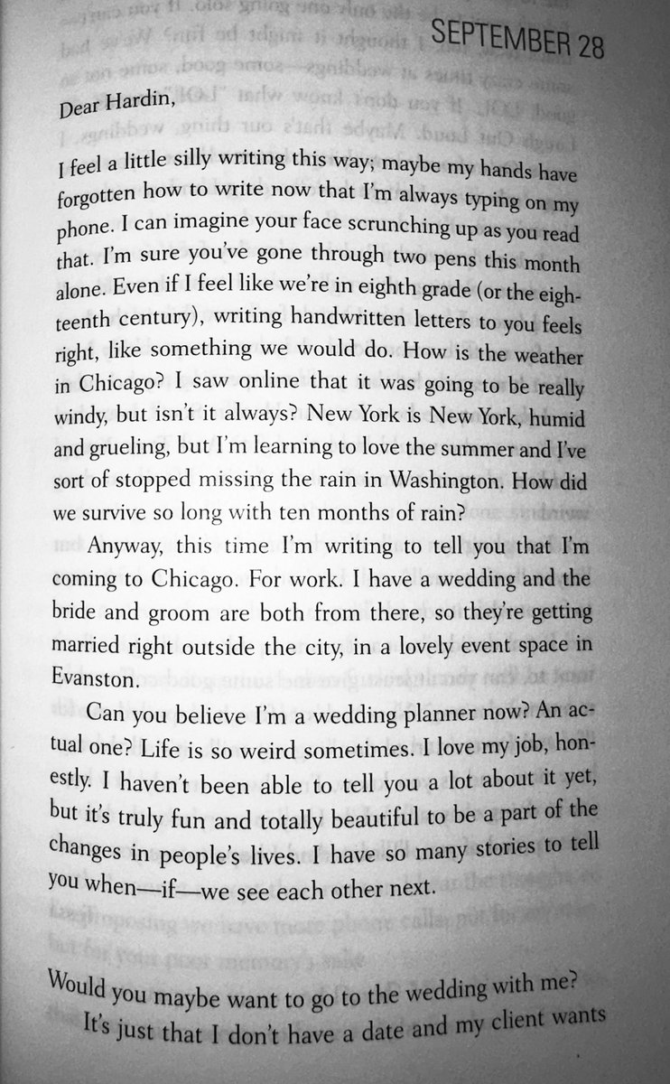 TaviaTessa's tweet photo. Tessa’s letter to Hardin, asking him to come to a wedding in Chicago 🥹 https://t.co/nb632Kq6Hn