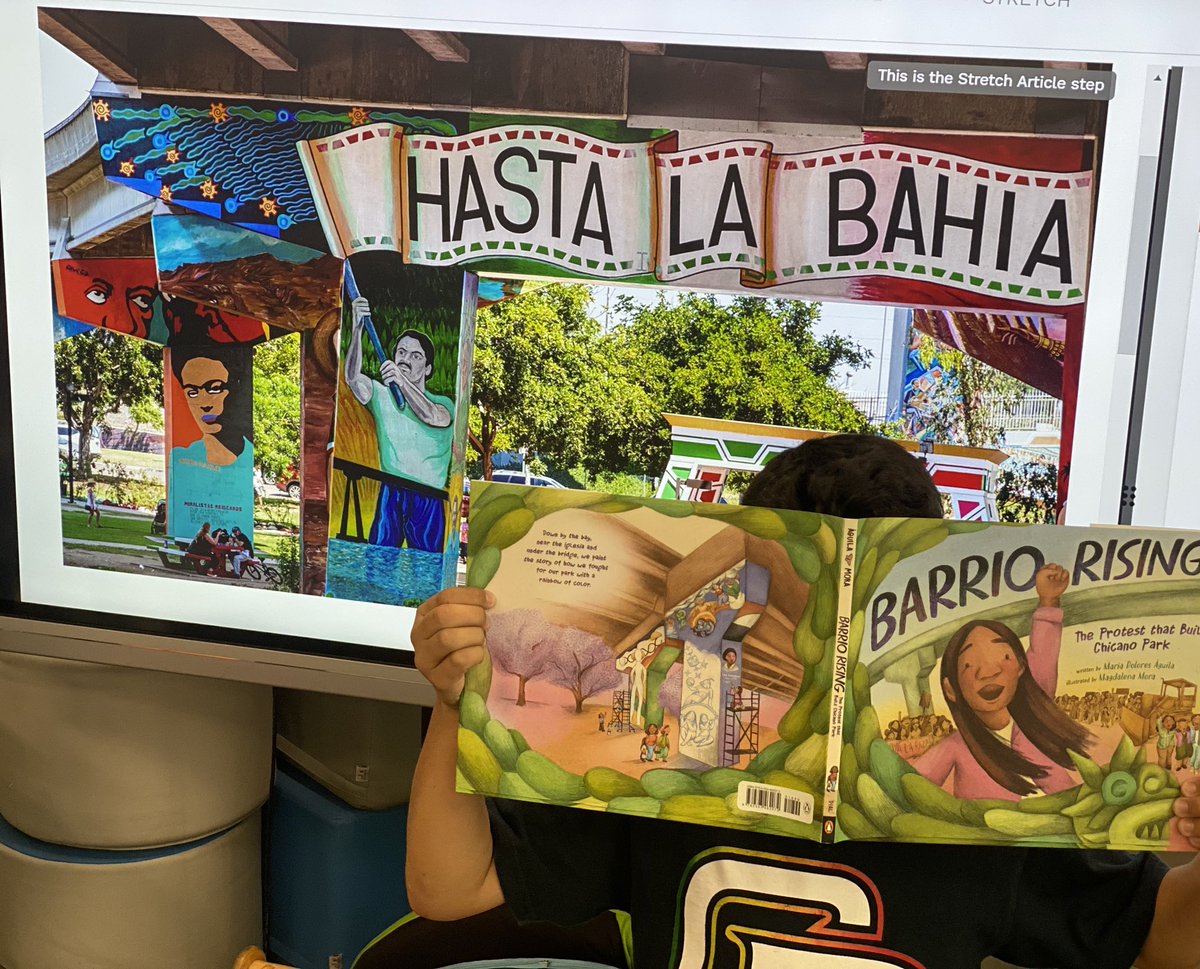 lori_huntsman's tweet image. Shout out to @KPBS @SDPublicLibrary @SDCountyLibrary @DonorsChoose for making these books available to educators across @sdschools. We now have a #BarrioRising book by @mariadaguila for every classroom at our school 📚 So much book joy! So many connections 🇲🇽 #OneBookOneSanDiego