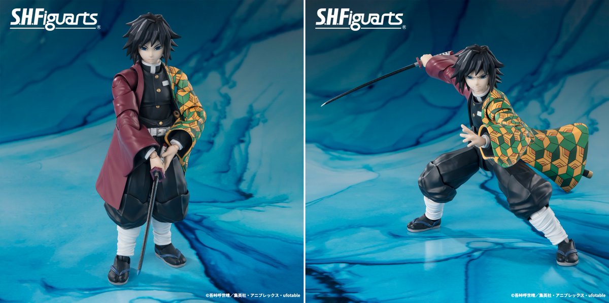 今週の新商品】 アニメ「#鬼滅の刃」より 「S.H.Figuarts 冨岡義勇」が