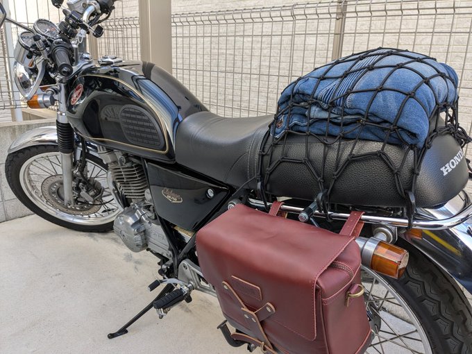 ツーリングネットって便利ね!
帰りにワークマンのEUROボア防風パンツ、ゲットしてきました。暖かいわこれ… 