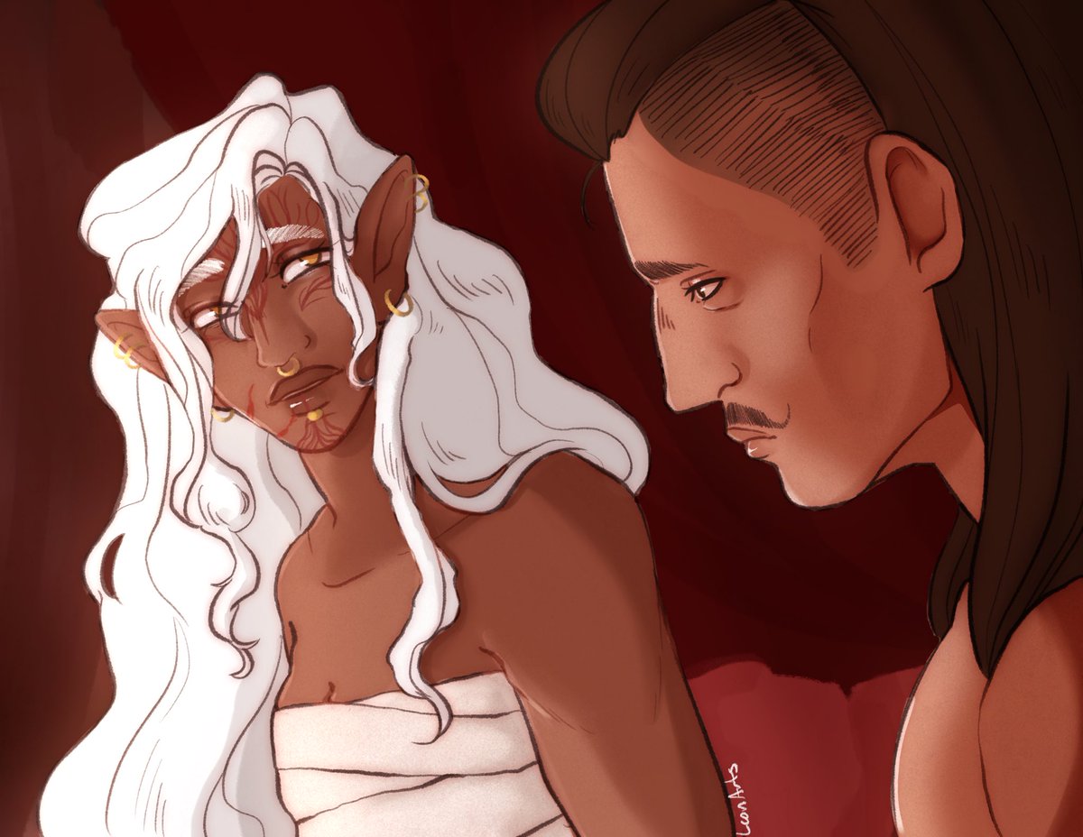 sal_arts1's tweet photo. “I like you. More than I should. More than might be wise.”

First ever Dorian art Wow ! https://t.co/G4LLfKTq6l