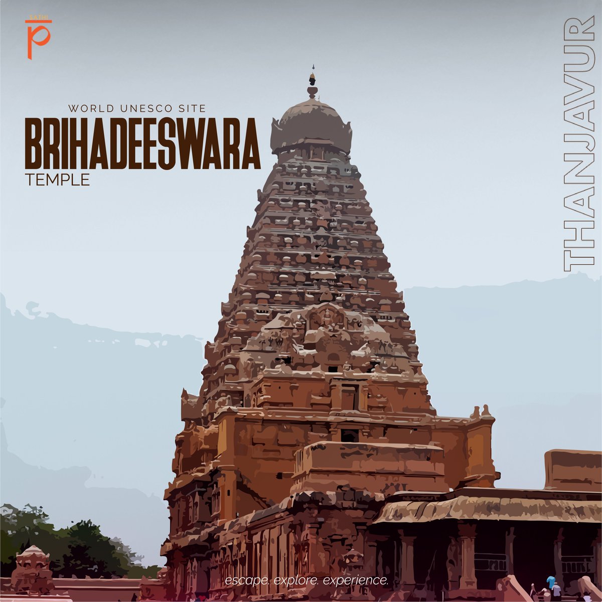 paryataksathi's tweet photo. "✨ Discover the Timeless Grandeur of Brihadeeswara Temple 🛕 Every stone tells a story, every detail is a marvel! Plan your visit with ParyatakSathi and witness this architectural wonder in all its glory!
#BrihadeeswaraTemple
#IndianArchitecture
#TimelessWonder #TempleOfWonder https://t.co/AJvb4JvKla