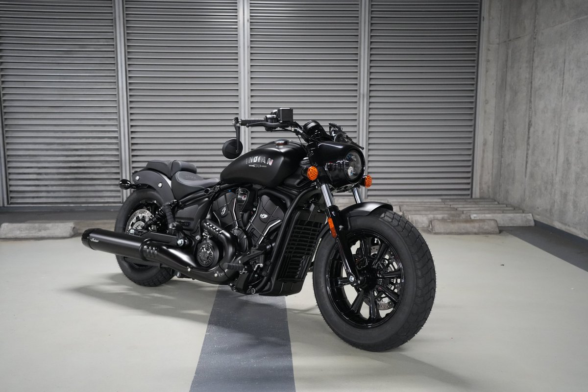 UdxCarwash's tweet photo. バイク洗車・コーティング専門店モトエステ秋葉原UDX駐車場店SNAP　Indian Motocycle　Scout Bobber　を洗車させて頂きました。ご利用ありがとうございました。#indian #scoutbobber https://t.co/4Y4LUnahQZ