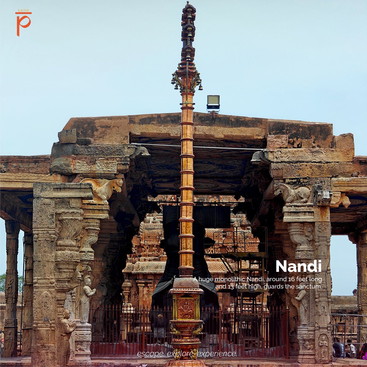 paryataksathi's tweet photo. "✨ Discover the Timeless Grandeur of Brihadeeswara Temple 🛕 Every stone tells a story, every detail is a marvel! Plan your visit with ParyatakSathi and witness this architectural wonder in all its glory!
#BrihadeeswaraTemple
#IndianArchitecture
#TimelessWonder #TempleOfWonder https://t.co/AJvb4JvKla