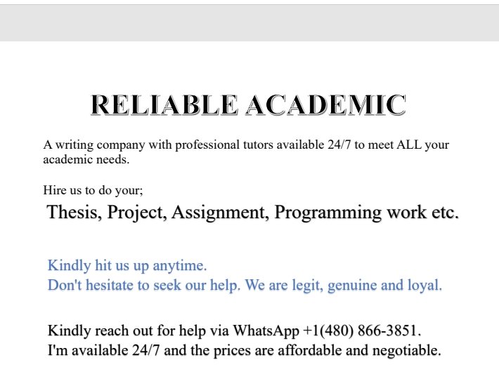 WritingReliable tweet picture