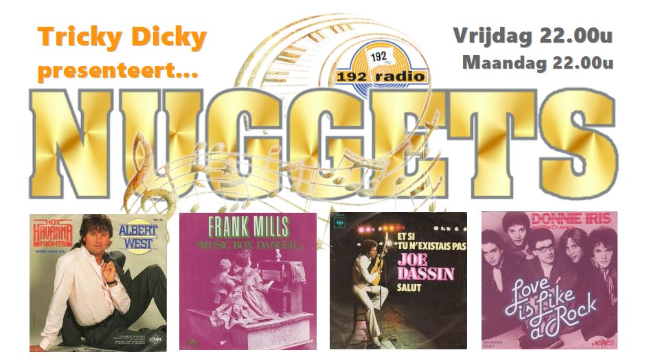 192radio's tweet photo. In Nuggets vanavond weer een lekkere mix van onbekende of vergeten goudklompjes en een korte eenmalige gezongen bijdrage van de DJ. Mis het niet (of juist wel).
https://t.co/ztWLevUrcd https://t.co/pwcy4DgTeU