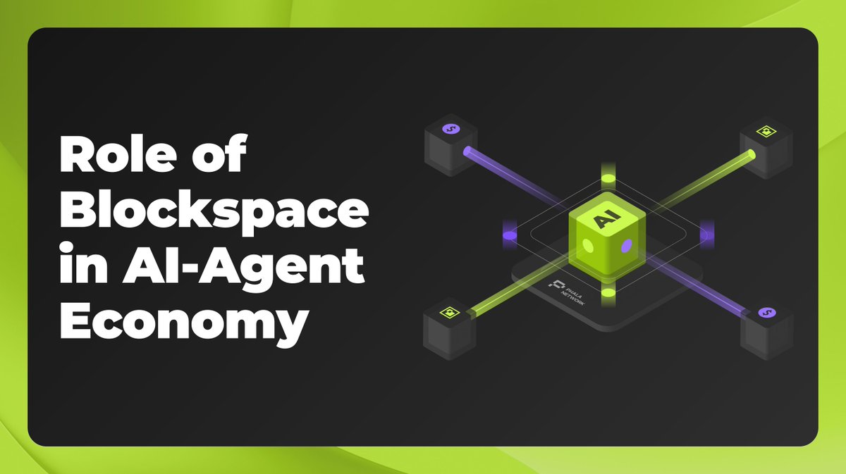Tomheroy_io's tweet image. The Role of Blockspace in the AI-Agent Economy

The integration of AI agents into #Blockchain ecosystems introduces a significant demand for efficient #blockspace. 

These agents, powered by smart contracts and dApps, rely on blockspace to execute complex operations autonomously.…