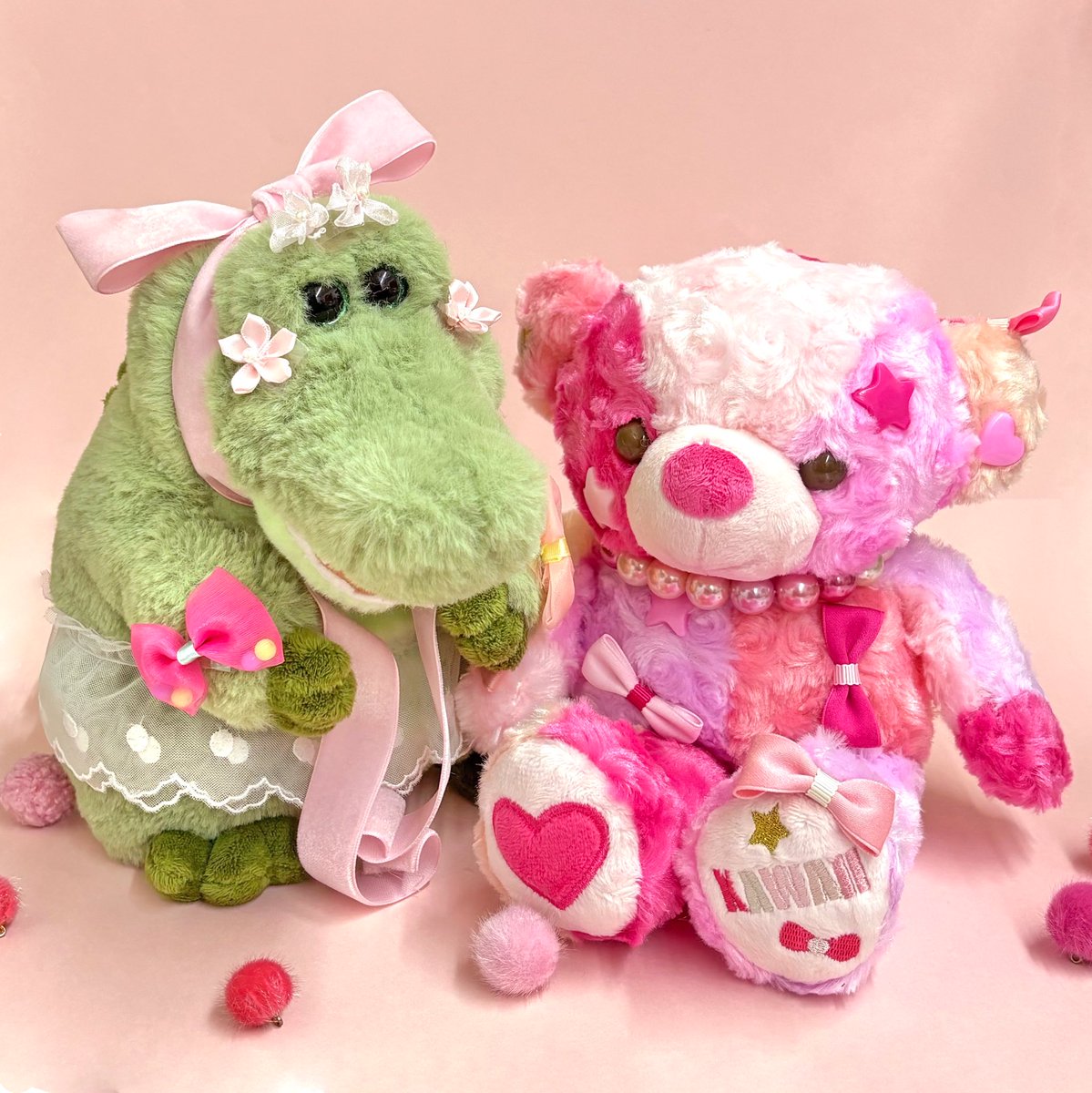 🐊🎀「みてみてー！✨ #KAWAIIBEAR のMOMOちゃんみたいに、カワイく