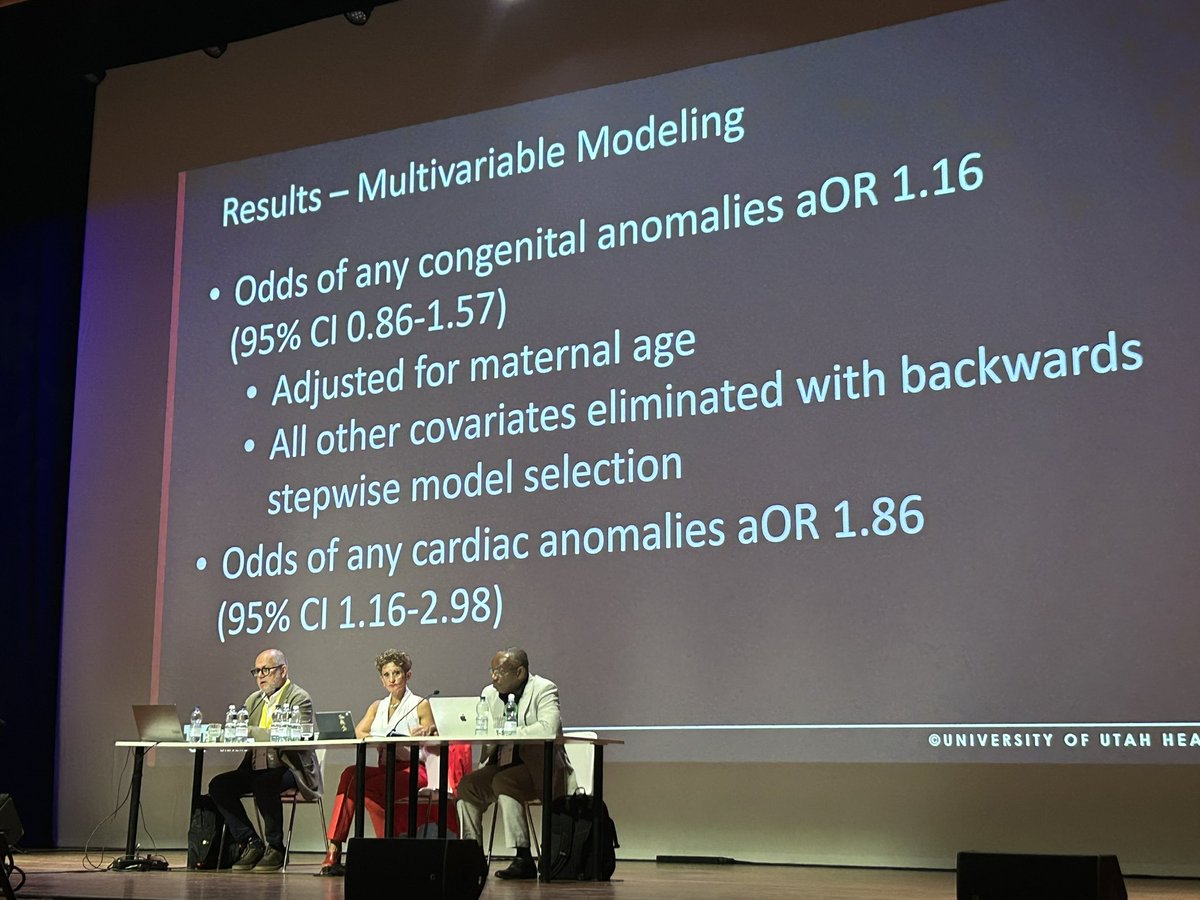 #Cannabis use is associated with congenital heart defects in #pregnancy. Great work by <a href="/MetzTorri/">Torri Metz</a> <a href="/MySMFM/">SMFM</a> #SMFMGlobal24