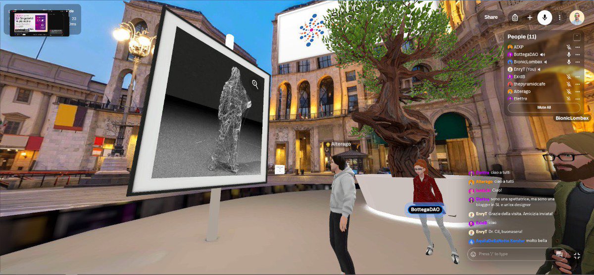 “Ai as a second skin” (collab with Hashent) showcased at SingularityU Milan Event

Thx to <a href="/thepyramidcafe/">thepyramidcafe</a> <a href="/singularityumi/">SingularityU Milan Chapter</a> <a href="/Web3roof/">Enryt</a> for making it possible 🫶

This work is available on Foundation 👇🔗