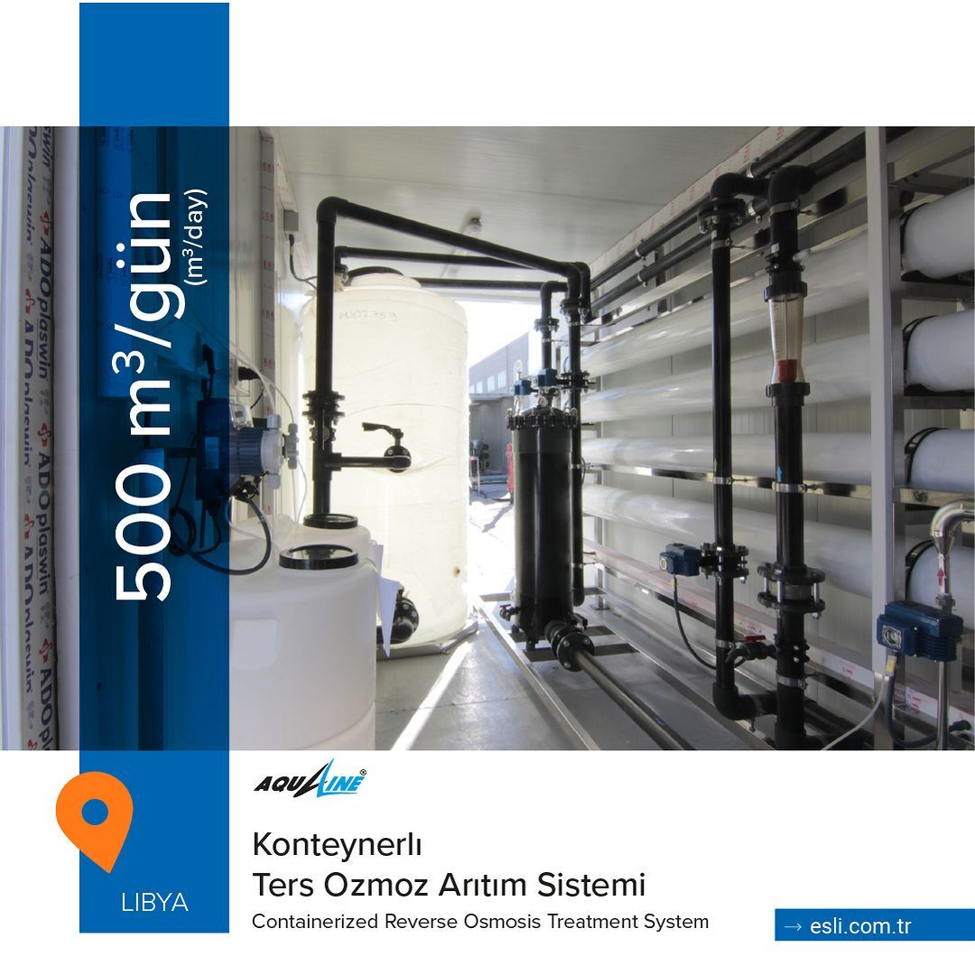 EsliEndustriyel's tweet photo. We Ensure Your Water Treatment Systems are Safe and Secure! ✨

#Esli #EsliPolletWaterGroup #PolletWaterGroup #EsliPWG #TersOsmoz #SuArıtma #KonteynerSistemleri #SuÇözümleri #ReverseOsmosis #WaterTreatment https://t.co/1z0jkqsBEm