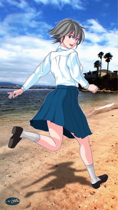 長期化して描き方を忘れるルートに入ってしまった感があったので手持ち素材とかを利用して描く 