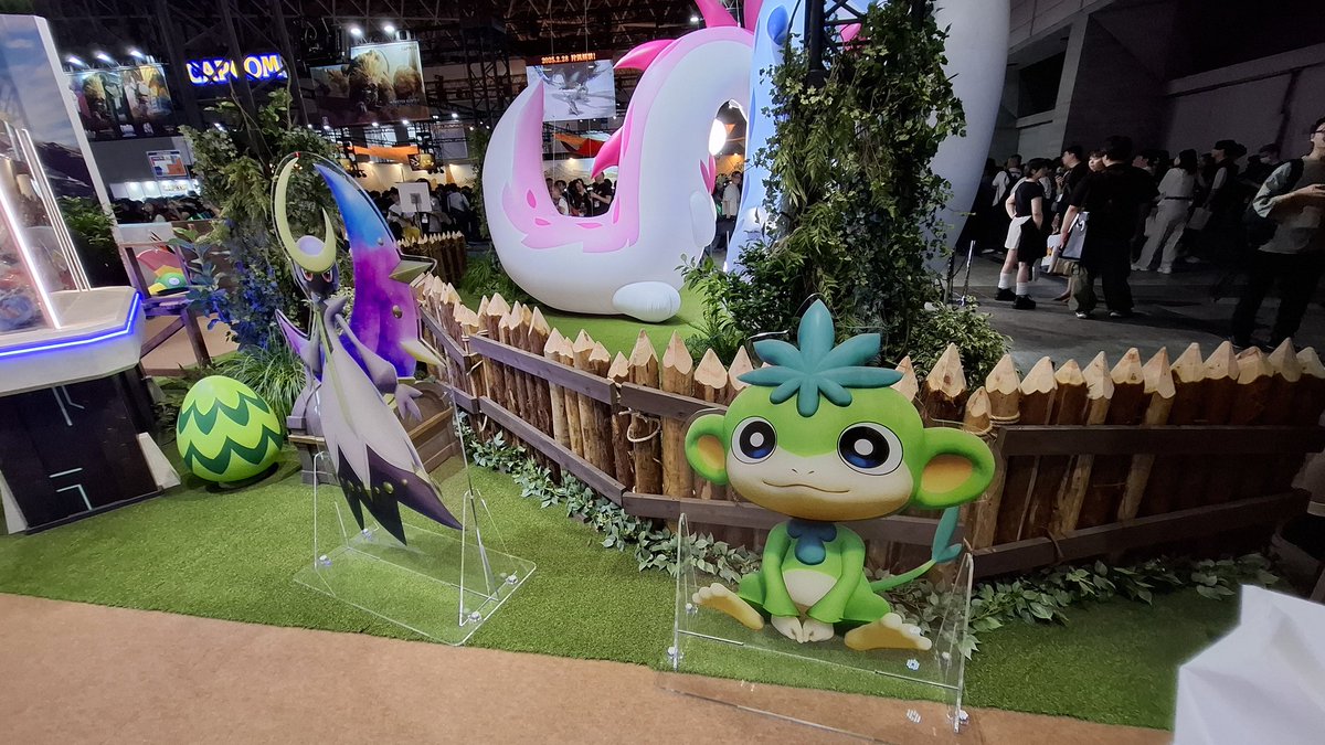 パルワールドブースいってきた
#TGS2024 
#パルワールド