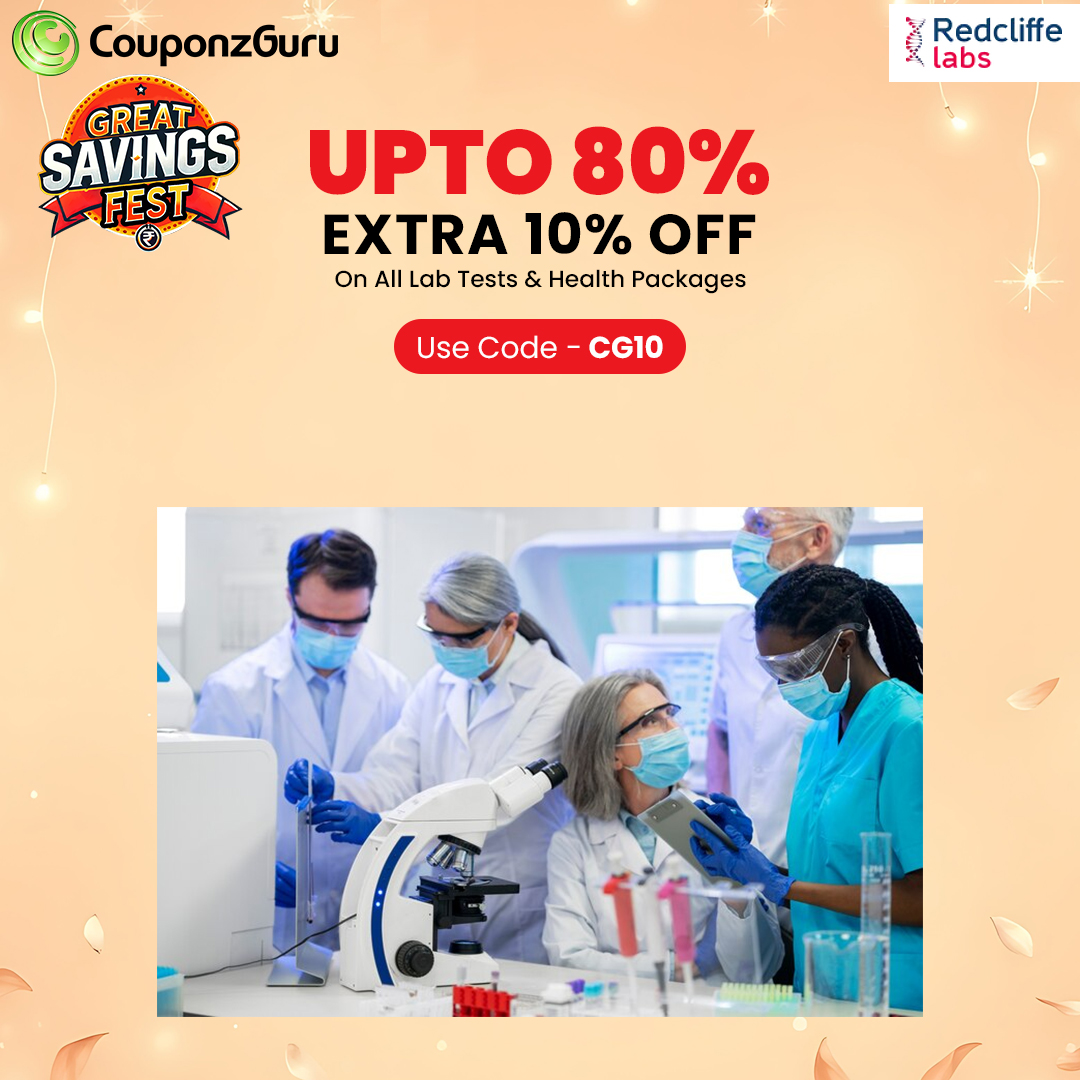 couponzguru's tweet image. Now Get Upto 80% Off &amp;amp; Extra 10% Off On All Lab Tests &amp;amp; Health Packages
#CheckupTime #labtests #ExclusiveOffer #ExclusiveOffer