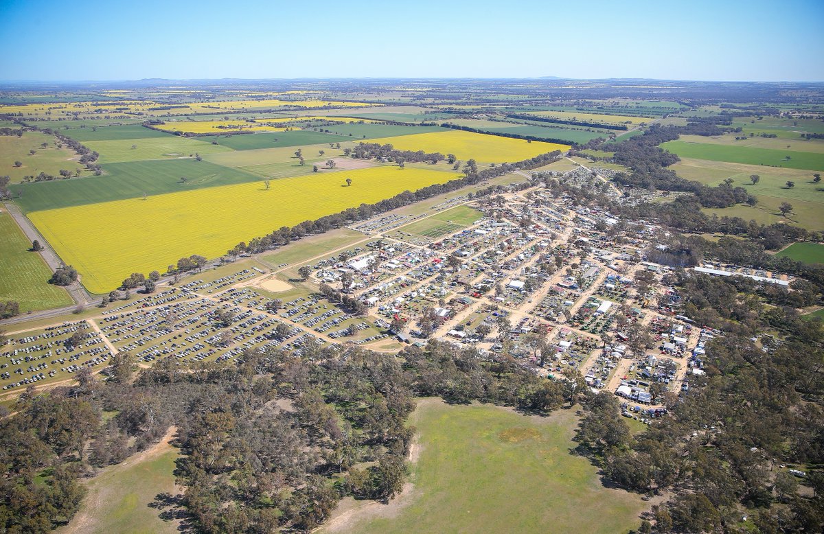 Here she is in all her glory - Henty'24.📌 Be sure to mark on your calendar the 2025 henty Machinery Field Days for September 23-25. Until then, stay safe 😊#hentyfielddays #henty #HMFD
