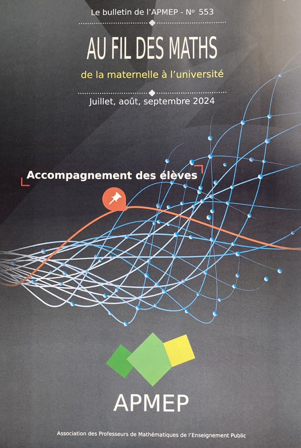 Quelques articles en accès libre à tous dans la revue numérique.

afdm.apmep.fr/rubriques/somm…

Belles découvertes !