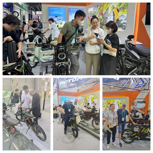 MOTOPAIOFFICIAL's tweet photo. MOTOPAI is excited to participate in the Canton Fair from October 15th to 19th, showcasing our latest lineup of electric vehicles. 
Learn more at https://t.co/64H4zT9oJ3
#MOTOPAI #CantonFair2024 #EVInnovation #ElectricVehicles #SustainableTransport #ElectricScooters https://t.co/AGJnkvFPPy