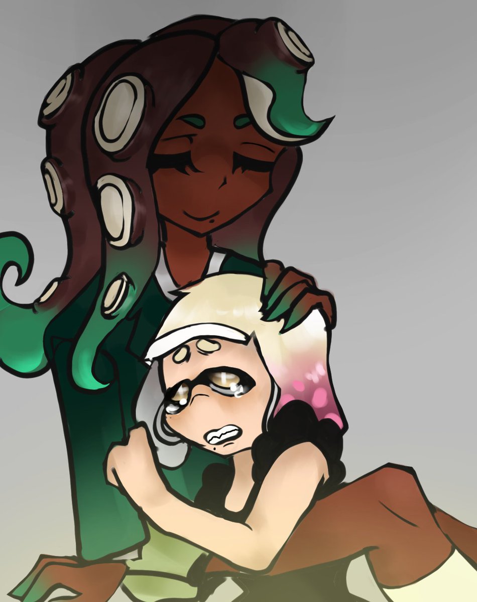 rattylynx's tweet image. Pearlina as MiziSua 

#alienstage #pearlina #Splatoon