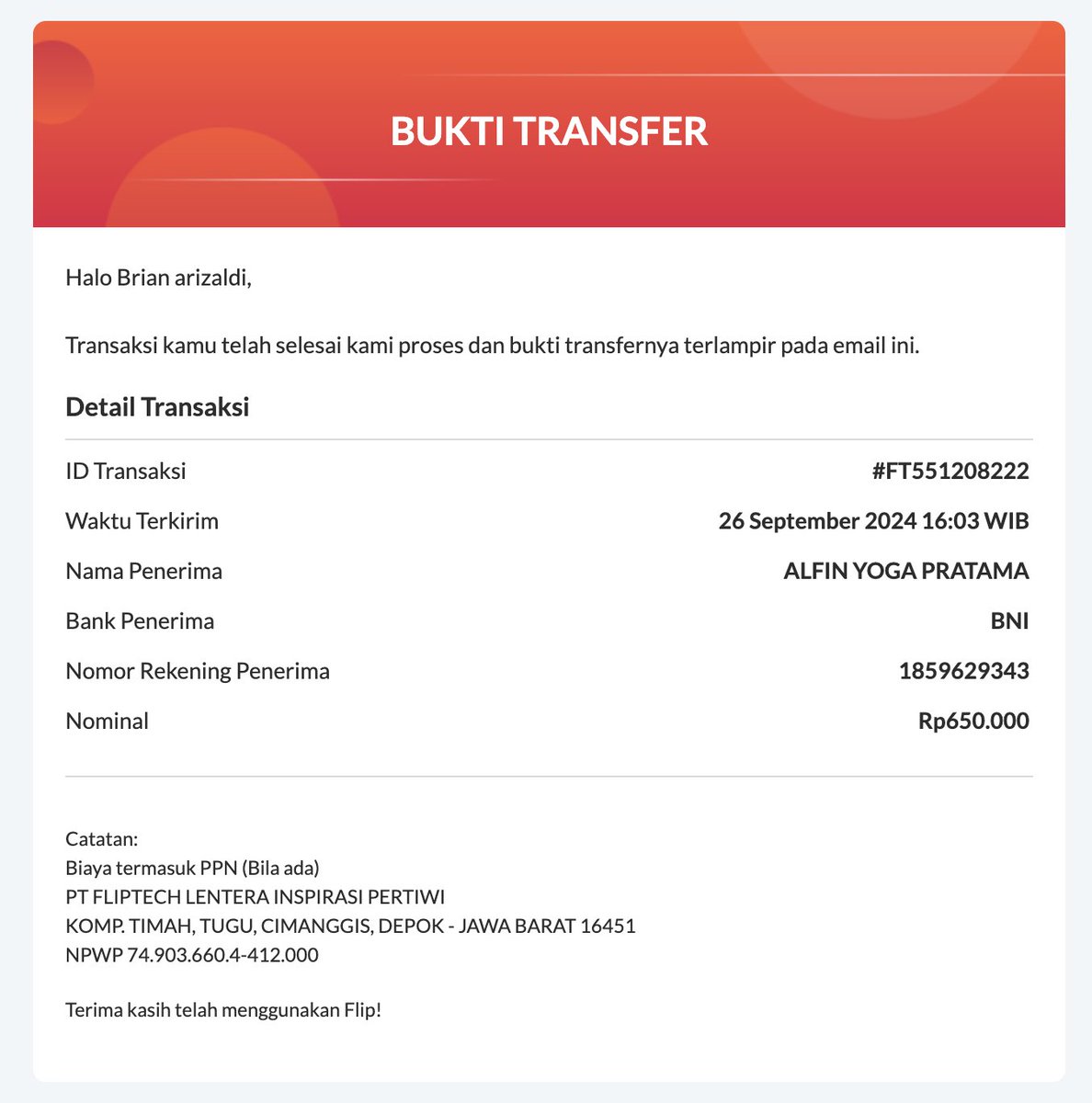 ZaldiaZaldi's tweet photo. Penipuan online, sudah transfer lalu kabur dan blokir whatsapp

nama : Alfin Yoga Pratama
TTL : 05-04-2005
Alamat : Jalan Sederhana DSN x Raya, Desa Sambirejo Timur, kec. percut sei tuan, kab deli serdang
nome rekening : 1859629343 BNI https://t.co/SaTcHBl3yR