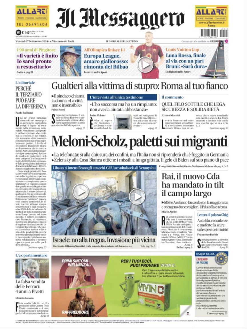27/09/2024: il settore dei servizi può sostituire quello industriale, in crisi ormai da tempo? Ne scrivo oggi su <a href="/ilmessaggeroit/">Il Messaggero</a> 
ilmessaggero.it/editoriali/pol…