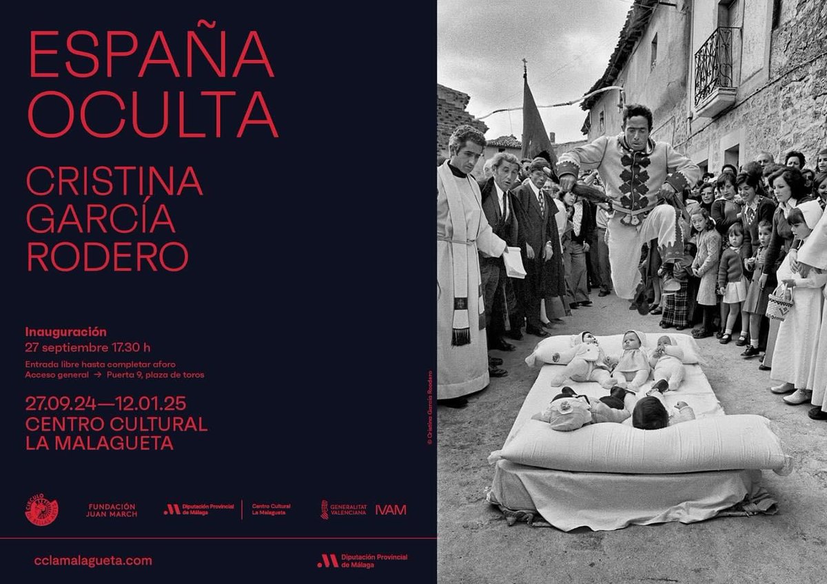 #Claustrovirtual q estáis por Málaga y alrededores #atamenterecomendable #LaMiradaOculta #exposicion y #Documental de <a href="/carlota_films/">Carlota Nelson</a> #Albeniz sábado 28 a las 18.15 con Cristina Garcia Rodero #cineyeducacion Se pueden contratar #matinales <a href="/wandafilms/">Wanda Vision</a> 🔽