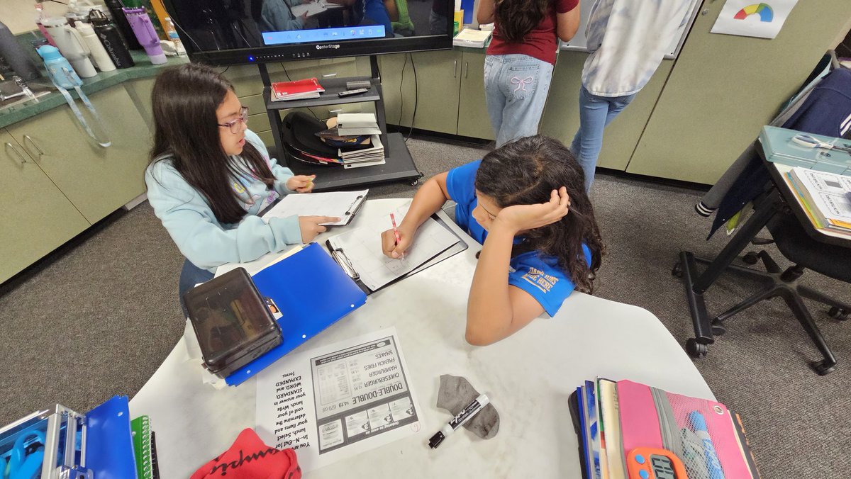 SweetScholars's tweet photo. Decimals are all around us! These scholars worked hard to apply their knowledge of decimals with a series of tasks. #4Cs #RealWorldApplication #MakingConnections #FalconsUnitedInExcellence #ProudToBeVVUSD @FalconsAvalon https://t.co/uQ5MVvEQyq