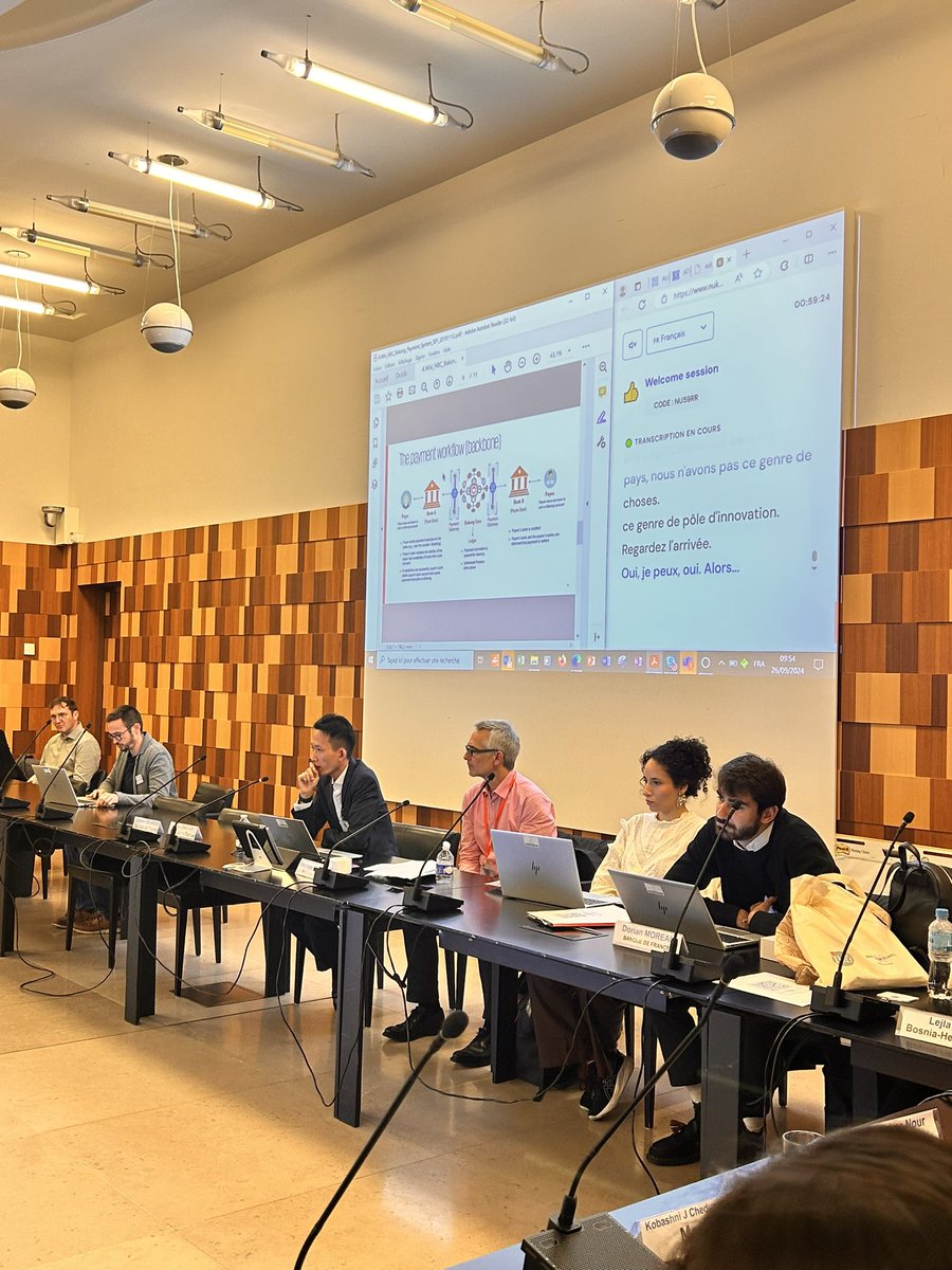 LabBdf's tweet image. Une matinée d’échanges et de partages hier sur les initiatives d’#innovation par nos représentants de banques centrales mondiales : L’Innovation Hub de la Banque de Maurice, le « Bakong Payment System » du Cambodge, ou encore la stratégie IA d’Indonésie. #IBFI
