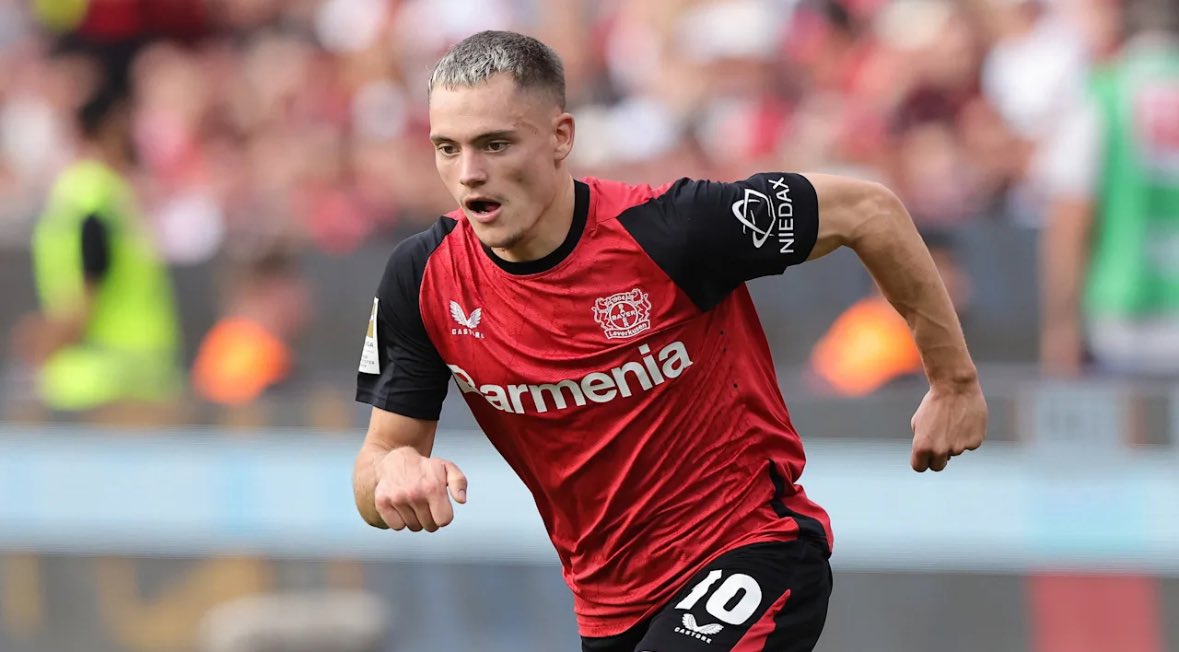 cfbayern's tweet photo. Arsenal is interested in Florian Wirtz (21), Bayer Leverkusen (contract til 2027)
❇️ Wirtz wants to leave the Club in Summer 2025
❇️ Leverkusen want a Transfer-Fee of €150 Mio 
❇️ FC Bayern, Real Madrid and Manchester City also are interested in Wirtz https://t.co/DvUmBurpah