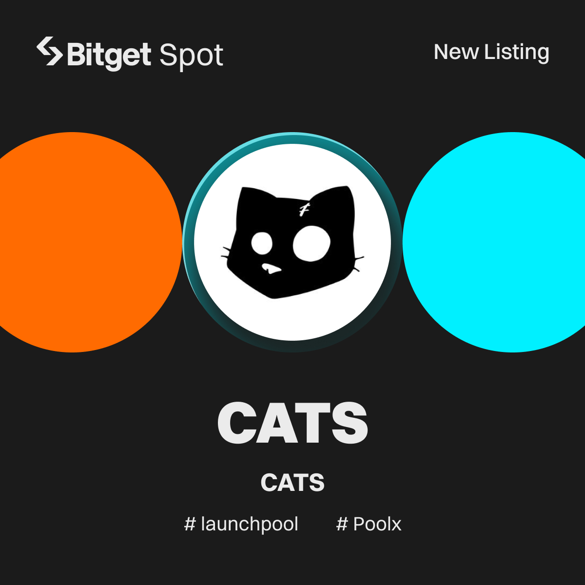 bitget's tweet photo. Initial Listing - $CATS @Cats_telegram 

🔹Pair: CATS/USDT
🔹Deposit: open now
🔹Trading starts: TBD

🐈‍⬛ Join our campaigns to grab a share of 20,250,000,000 $CATS! 

Details: https://t.co/dwHIvN5oCk https://t.co/wjycsa8qjI
