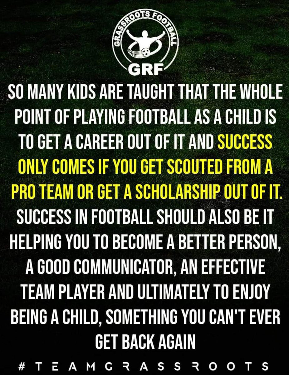 Teamgrassroots_'s tweet image. Success can be measured in so many ways when it comes to our game. ❤️

#TeamGrassroots #grassrootsfootball #GRF