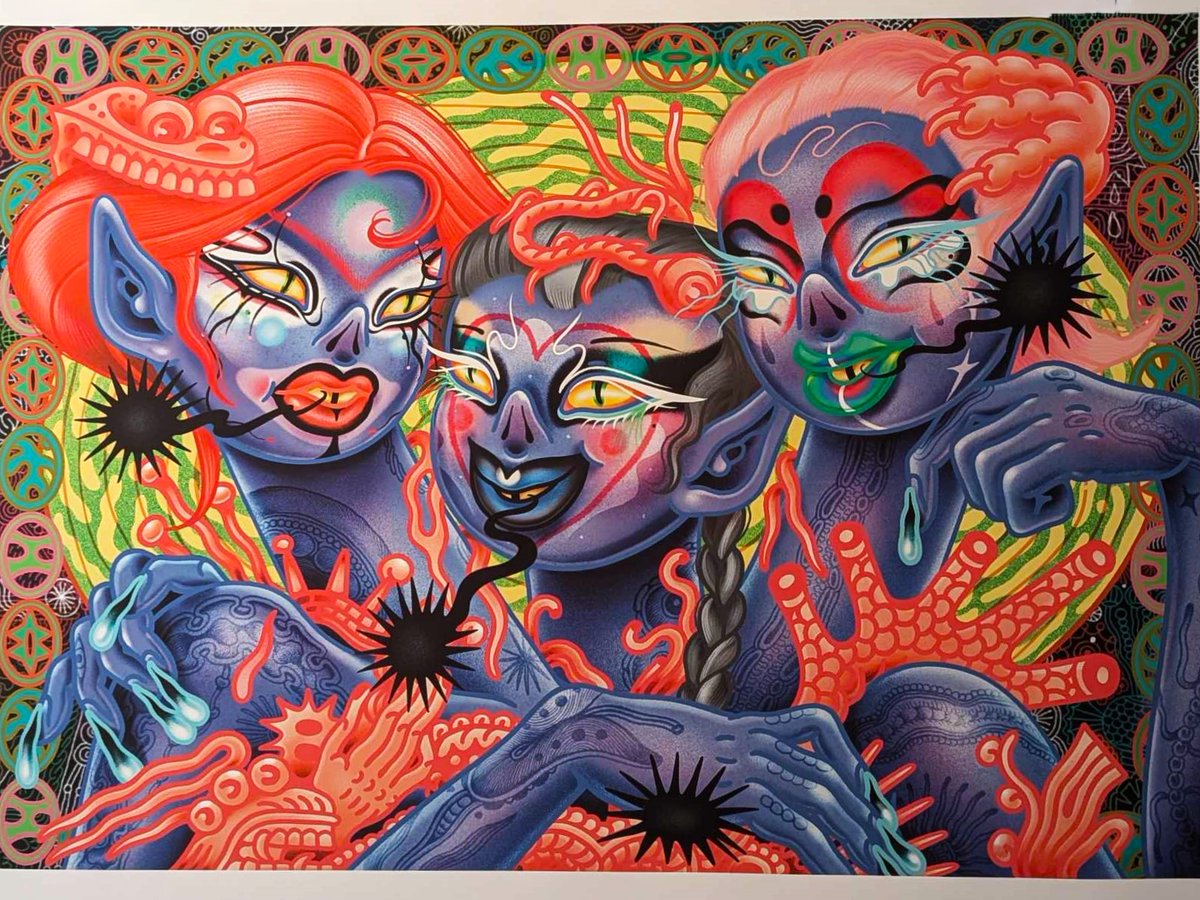 galeria_punto's tweet image. 「The Gossips」Apoh
------------------------------------------
「The odds and the People」Apoh
9月26日(木)～9月30日(月) 神戸
11:00～18:00（最終日～16:00）
※26。28、30日 作家在廊予定
#galeriapuntokobe
#ガレリアプント神戸
#Apoh