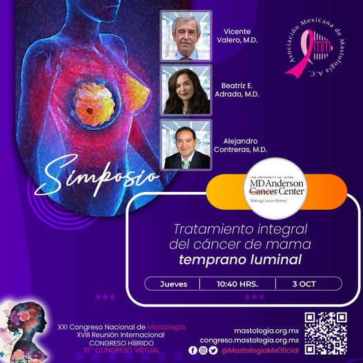 MastologiaMx's tweet photo. #SimposioMDAnderson  https://t.co/RXzDllm0SK
INSCRÍBETE AHORA!!! Últimos lugares
#CancerDeMama #EventoHíbrido #OncoMédica #Imagen #PatologíaMamaria #Mérida2024 #CongresoAMM2024 #LaCiudadMasIncreibleDelMundo 🌸 https://t.co/JGb18ZvJYw