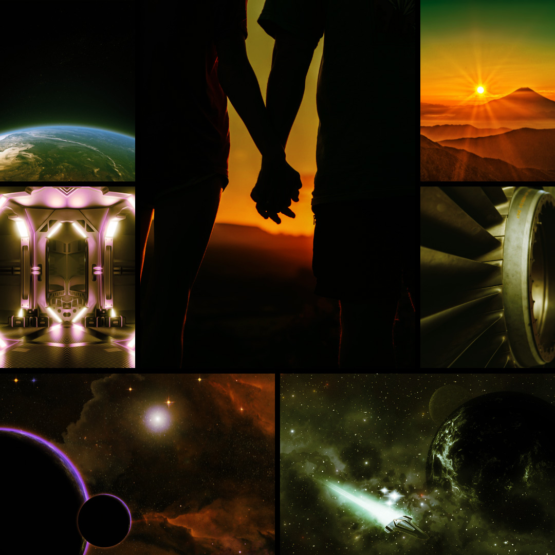 Avery is a buzz of need and power, forgotten where he ends and where the ship begins as if they’ve melded into one. He runs a gloved hand over the shining metal surface of the interstellar coloniser that will become, without a doubt, the grave of hundreds.
#1stLinePit #A #SF #WIP