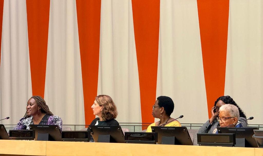 🧵1/3

Yesterday, @au_youthenvoy, Ms @ChidoCleoMpemba, had the privilege of speaking at the <a href="/AWLNetwork/">AWLNetwork</a> High-Level Side Event on the power of intergenerational collaboration for women's leadership in #Africa.