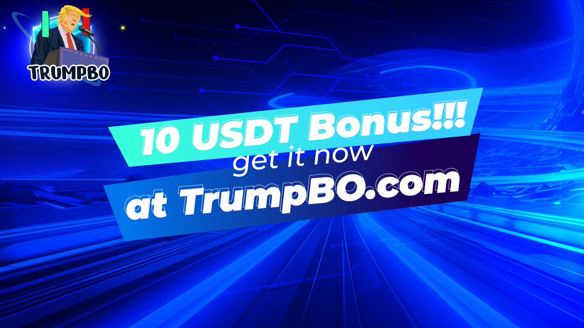 RaidenTrade's tweet image. #TRUMPBO 

Trade to Airdrop

Register: trumpbo.com/signup

▪️Our X: x.com/TrumpBOtrading
▪️Telegram: t.me/TrumpBOdotcom

Contact for work: t.me/TrumpBO_CS247

#TrumpBO #BOtrading #Trumpbodotcom #TrumpBOcommunity #BinaryOptions #Airdrop