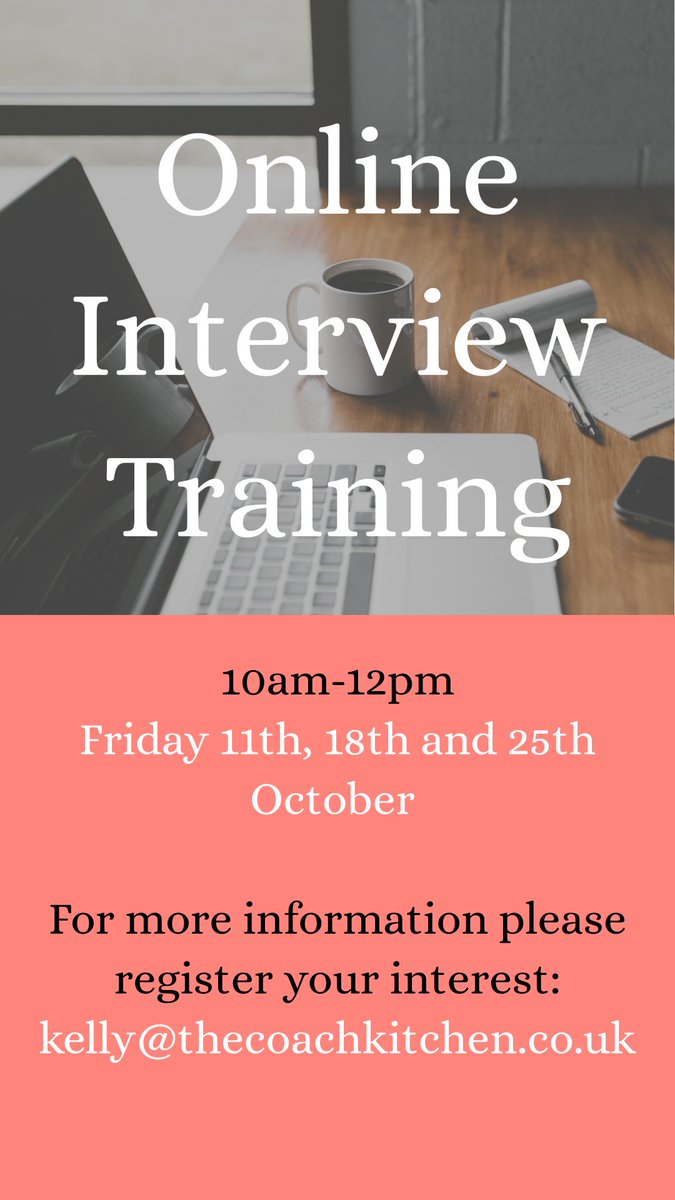 KellyHCoach's tweet photo. If you're looking for a new job and want to polish your interview skills, register for upcoming training: https://t.co/mkSq5la2aC