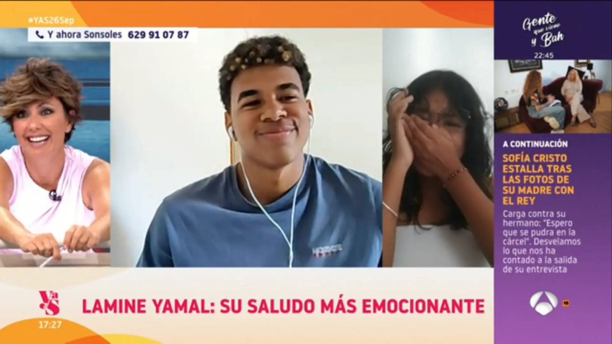 blvcom's tweet photo. 🧡 @YAhoraSonsoles #YAS26Sep reunió 3.299.000 ESPECTADORES ÚNICOS (AA) en @antena3com.

🤗 El programa registró 786.000 espectadores de media y 11.1% de cuota de pantalla.

#Audiencias 📺 📊 https://t.co/89e0utxJtK