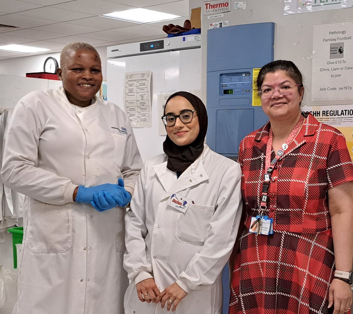 IBMS Manchester Branch (@ibmsmanc) on Twitter photo Many Congratulations to trainee #biomedicalscientist Sujina Healy for passing the <a href="/IBMScience/">IBMS #AtTheHeartOfHealthcare</a> Registration Portfolio verification. Dedicated support from #TeamBiochemistry at #Wythenshawehospital, Training Manager <a href="/hetalika/">Hetalika Banka</a> and Susan Poni.
#attheheartofhealthcare Many Congratulations to trainee #biomedicalscientist Sujina Healy for passing the <a href="/IBMScience/">IBMS #AtTheHeartOfHealthcare</a> Registration Portfolio verification. Dedicated support from #TeamBiochemistry at #Wythenshawehospital, Training Manager <a href="/hetalika/">Hetalika Banka</a> and Susan Poni.
#attheheartofhealthcare